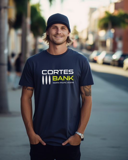 Cortes Bank surf t-shirt
