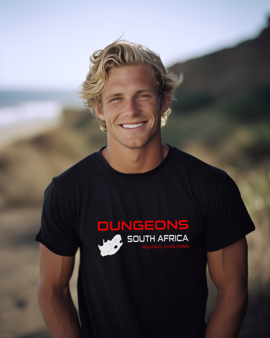 Dungeons South Africa surf t-shirt