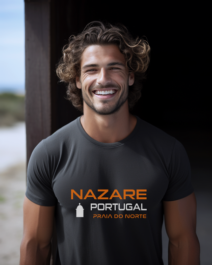 Nazare Praia do Norte Portugal surf t-shirt