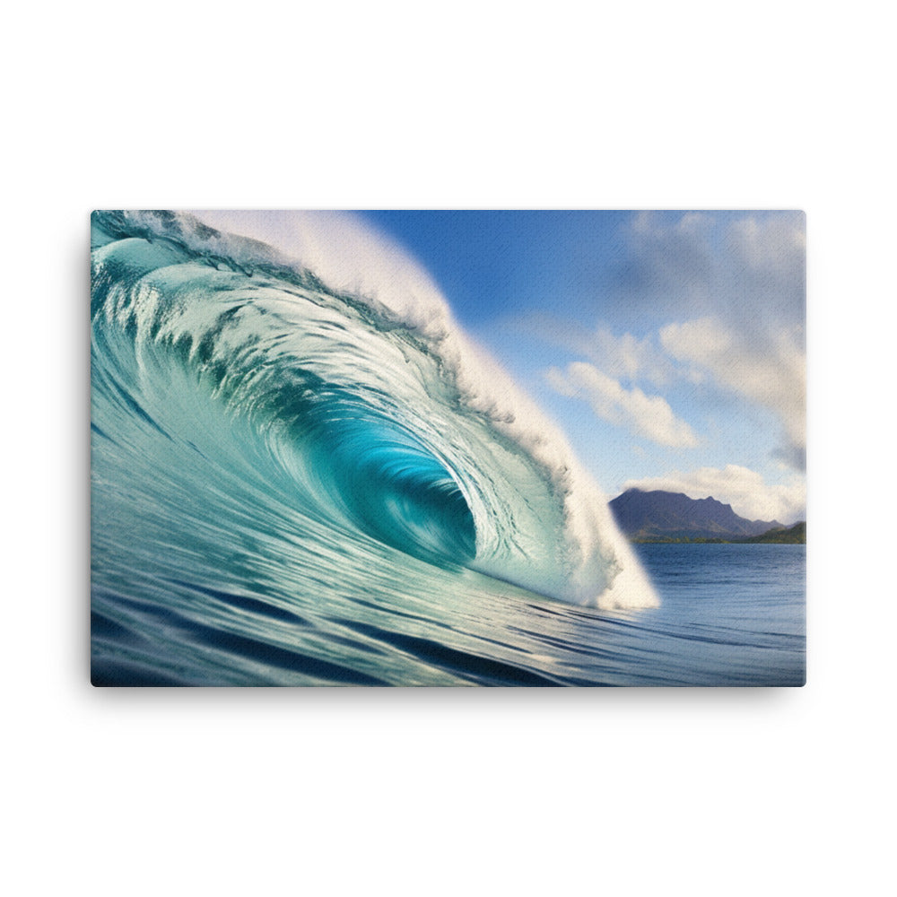 Hawaii Barrel | Canvas Print Wall Art | Epic Surfriders